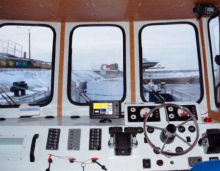 Пост управления катера «Barents 1200»