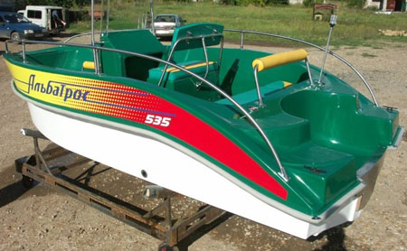 Корма лодки Альбатрос 535