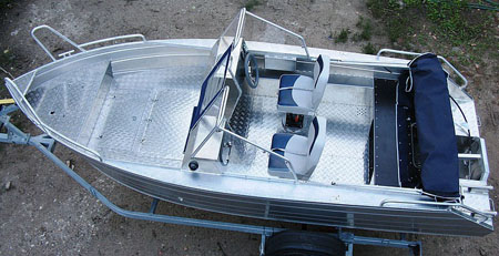 Компоновка лодки «Аллюр 45»