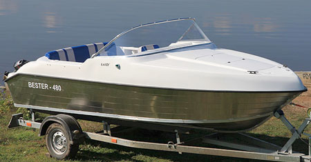 Алюминиевая лодка Бестер-480
