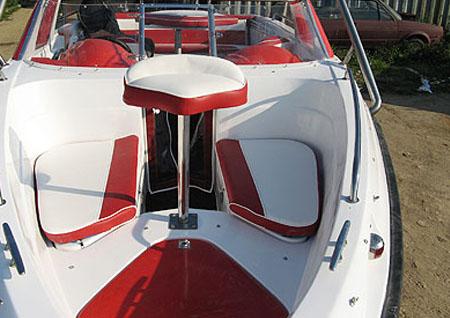Оформление носового кокпита лодки Pragmatic Sprinter Fish 610