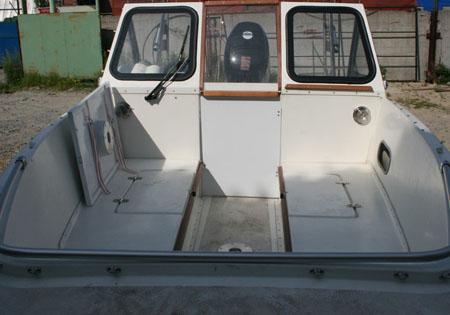 Компоновка кокпита лодки «Selenga 500 R»