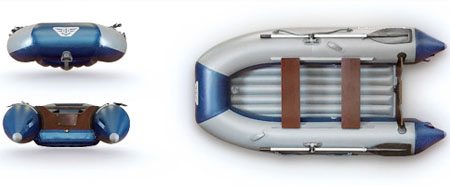 Конструкция надувной лодки «Флагман 280»