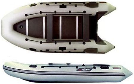 Конструкция надувной лодки «Кайман N 400»