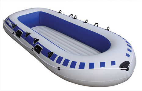 Надувная лодка с надувным дном