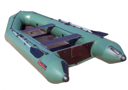 Компоновка надувной лодки «Тайга 340»