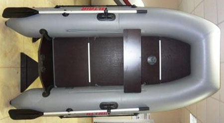 Полная фанерная палуба надувной лодки «Alfa 250»