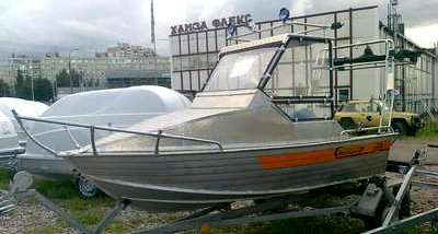 Модернизация лодки Вельбот 42