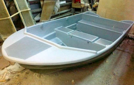 Палубный вариант лодки «Афалина 390»