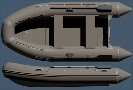 Лодка ПВХ «Кайман 360»