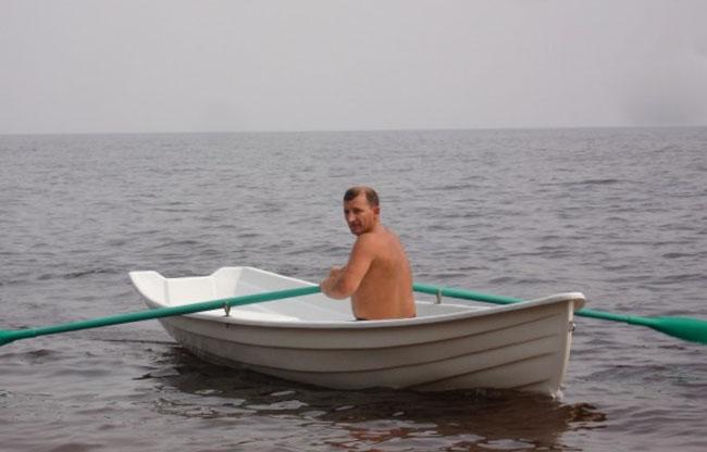 Лодка «Онего 420» на воде