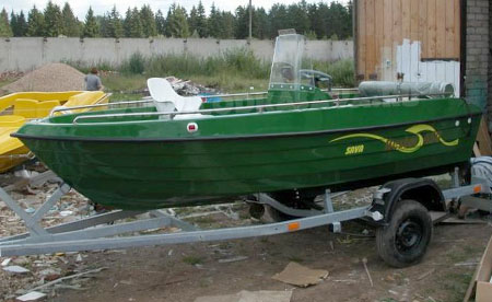 Корпус лодки «SAVA Bester 430»