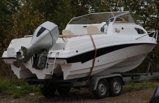 Корма лодки «SF 620»