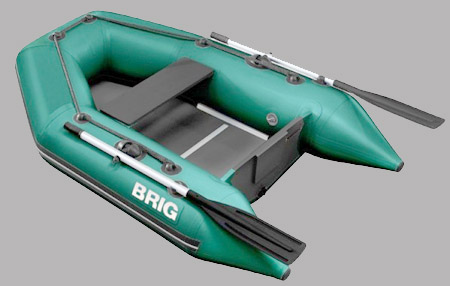Надувная ПВХ лодка «Dingo D200» со сплошным жестким настилом 