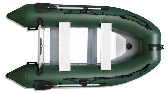 Надувная лодка «JetForce 300» в зеленом цвете