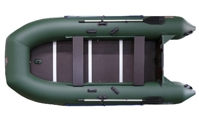 Надувная лодка «ProfMarine PM 300 ELS+» с фанерным наборным пайолом и профилями