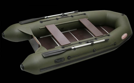 Моторная надувная ПВХ лодка «Вуд-2 Premium»