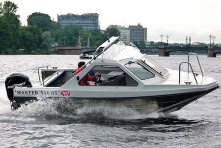 Алюминиевая моторная лодка «Мастер 540 НТ»