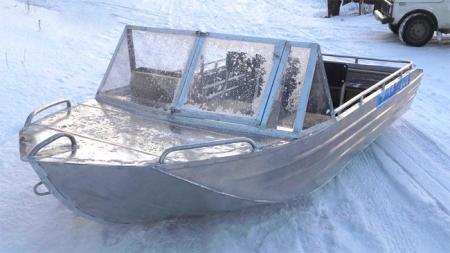 Легкая алюминиевая лодка «Вятка-Профи 42»