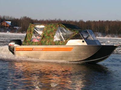 Моторная лодка Вельбот 43